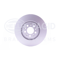 Hella Pagid Brake Disc Rotors PAIR PRO 55209PRO