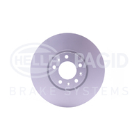 Hella Pagid Brake Disc Rotors PAIR PRO 55323PRO