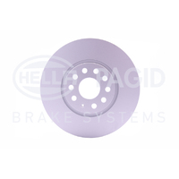 Hella Pagid Brake Disc Rotors PAIR PRO 55324PRO