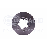 Hella Pagid Brake Disc Rotors PAIR 55606