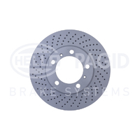 Hella Pagid Brake Disc Rotors PAIR PRO High Carbon 55799PRO_HC