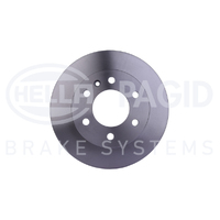 Hella Pagid Brake Disc Rotors PAIR 59432