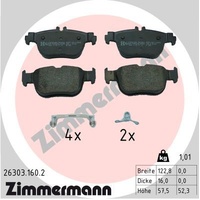 Rear Brake Pads Set 5WA698451G
