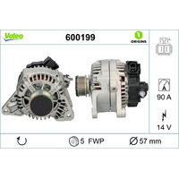 Valeo Alternator 600199
