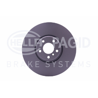 Hella Pagid Brake Disc Rotors PAIR PRO High Carbon 65136PRO_HC