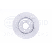 Hella Pagid Brake Disc Rotors PAIR PRO High Carbon 65147PRO_HC