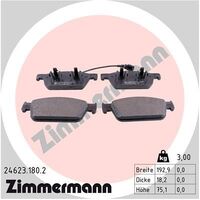Front Brake Pads 7E0698151X