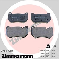 Front Brake Pads Set 80A698151HX