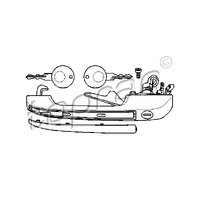 Front Left Outer Door Handle 813837205C