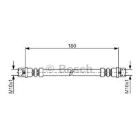 Rear Brake Hose 8A0611775