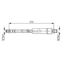 Rear Brake Hose 8A0611775D
