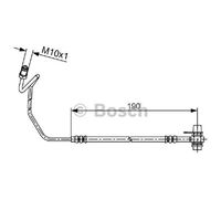 Right Rear Brake Hose 8E0611764K