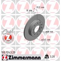 Zimmermann Rear Brake Disc Rotor Pair  8E0-615-601B