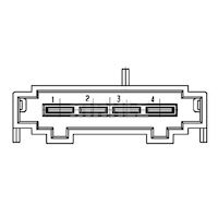 Mahle AC Fan Speed Resistor ABR53000P
