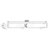 Mahle AC Receiver Dryer AD285000S