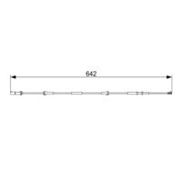 Genuine Bosch Rear Brake Pad Wear Sensor AP1585