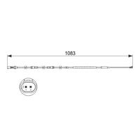 Genuine Bosch Front Brake Pad Wear Sensor AP828