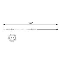 Genuine Bosch Rear Brake Pad Wear Sensor AP840
