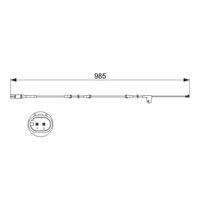 Genuine Bosch Front Brake Pad Wear Sensor AP848