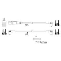 Genuine Bosch Ht Ignition Cable B343