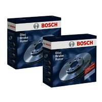 Genuine Bosch Rear Brake Rotors Discs Set BD2163