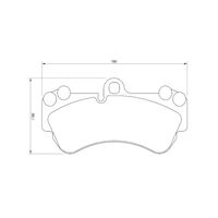 Genuine Bosch Front Brake Pads BP449