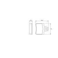 Genuine Bosch Rear Brake Pads BP527