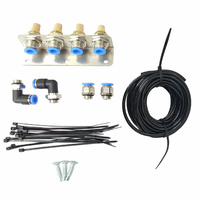 Diff Breather Kit 4 Point Universal Fit fits Toyota Hilux Landcruiser Prado