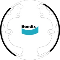 Bendix BS1490 brake shoe set
