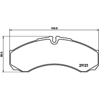 Hella Pagid Brake Pad Set C4030