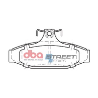 DBA Rear Brake Pads Set DB1086SS