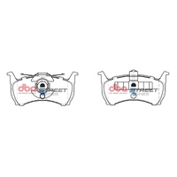 DBA Rear Brake Pads Set DB1109SS