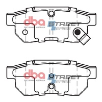 DBA Rear Brake Pads Set DB1163SS