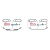 DBA Front Brake Pads Set DB1170SS
