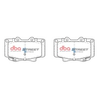 DBA Front Brake Pads Set DB1199SS