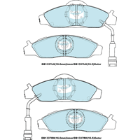 Front Bendix DB1337 HD brake pad set