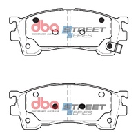 DBA Front Brake Pads Set DB1362SS