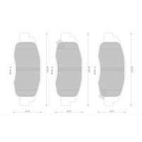Genuine Bosch Front Brake Pads DB1391BL
