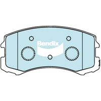 Bendix-AU Front brake pads DB1455 Ultimate