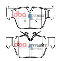DBA Rear Brake Pads Set DB15128SS