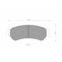 Genuine Bosch Rear Brake Pads DB1675BL