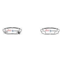 DBA Rear Brake Pads Set DB1789SS