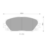 Genuine Bosch Front Brake Pads DB1820BL