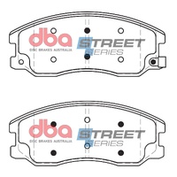 DBA Front Brake Pads Set DB1850SS