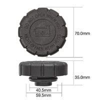 TRIDON Radiator Cap DB20140 fits Mercedes Benz C-Class W204 C 350 CDI  +more