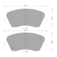 Genuine Bosch Front Brake Pads DB2240BL