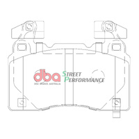 DBA Front Brake Pads Set DB2358ASP