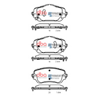 DBA Front Brake Pads Set DB2668SS