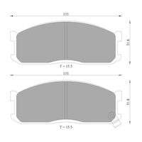 Genuine Bosch Front Brake Pads DB388BL