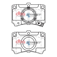 DBA Front Brake Pads Set DB406SS